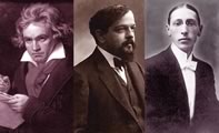 Three Musical Precursors: Beethoven, Debussy & Stravinsky
